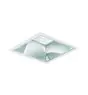 Philips LED Downlight LuxSpace Fyrkant DN572B 10.3W 1350lm 80D - 840 Kallvit | 214mm - Aluminium Reflektor